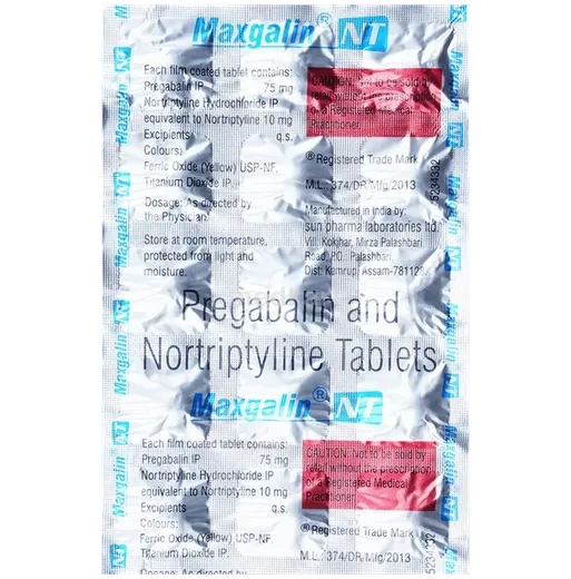 maxgalin nt tablet 15's